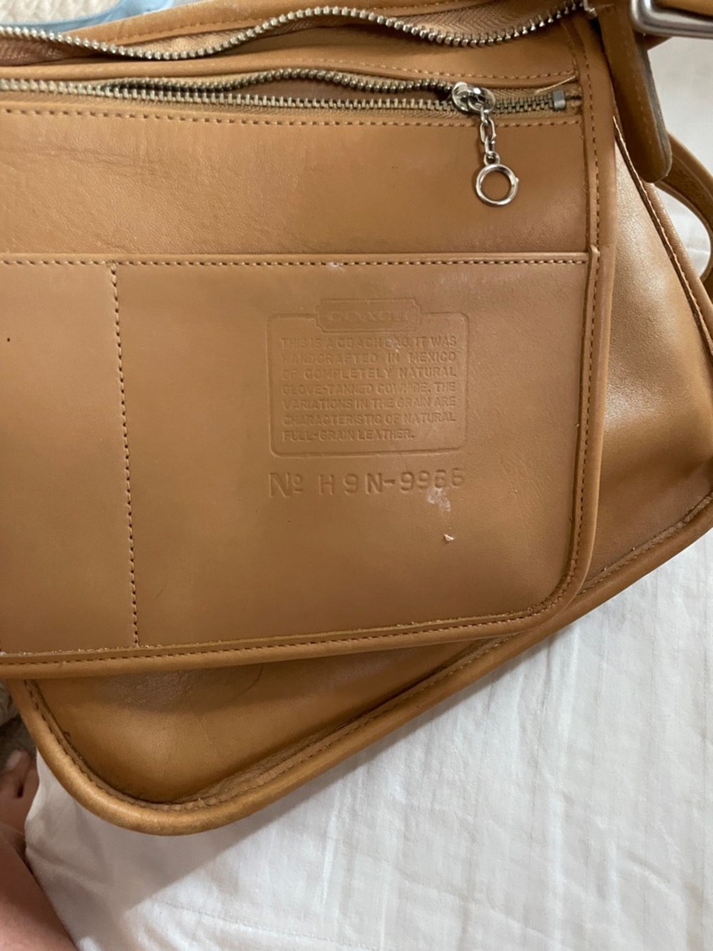 Vintage coach leather bag - Picture 7 of 7